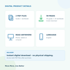 Move More, Live Better digital product details - 2 PDFs, 59 pages
